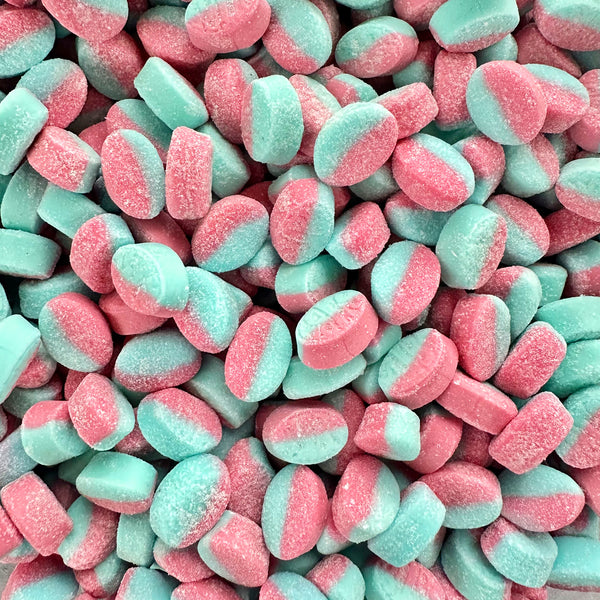 Bubs Sour Raspberry & Blueberry Ovals (Gluten Free) (Gelatin Free)