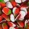 Foamy Strawberries (Gluten Free)