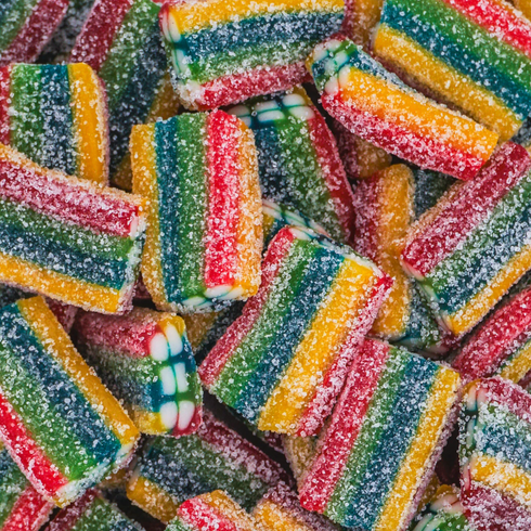 Sour Rainbow Bites