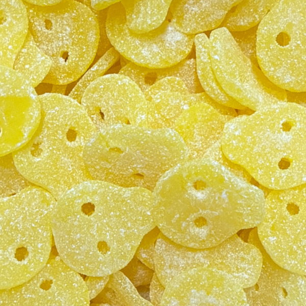 Sour Pineapple Skulls (Gluten Free) (Gelatin Free)