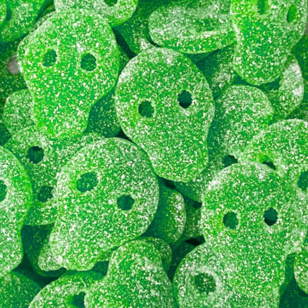 Sour Apple Skulls (Gluten Free) (Gelatin Free)