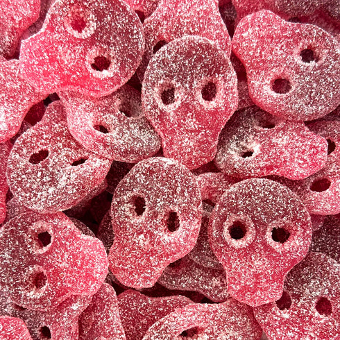 Sour Cherry & Pomegranate Skulls (Gelatin Free)