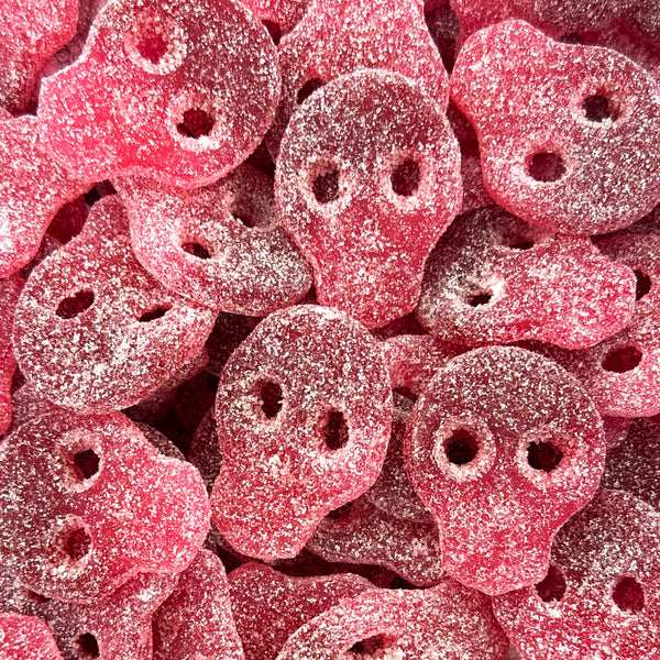 Sour Cherry & Pomegranate Skulls (Gelatin Free)
