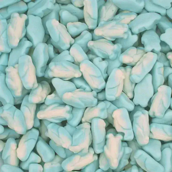 Blackcurrant Foam Penguins (Gluten Free)