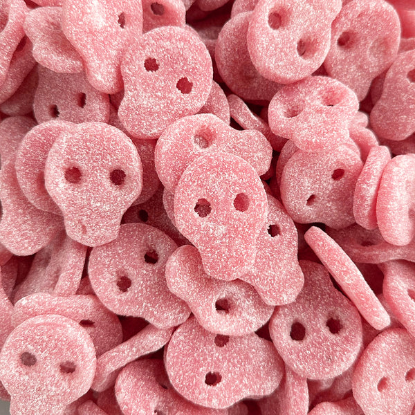 Sour Strawberry Skulls (Gluten Free) (Gelatin Free)