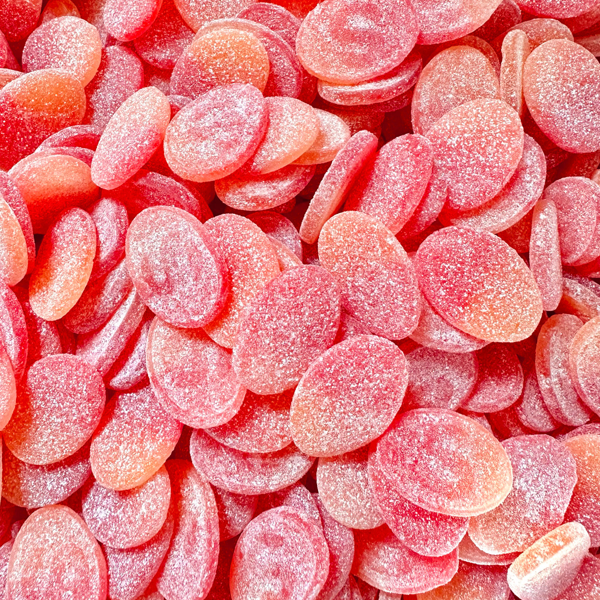 Sour Peach & Dragonfruit Ovals (Gelatin Free)