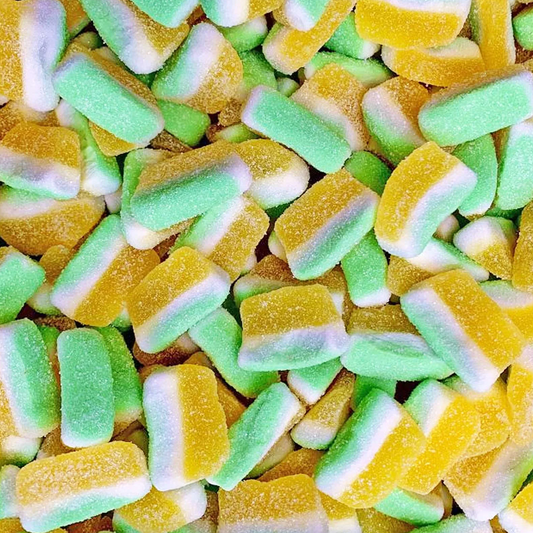 Sour Pina Colada Slices (Gluten Free)