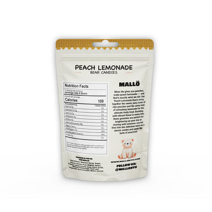 Peach Lemonade Bears (Gluten Free) (Gelatin Free)